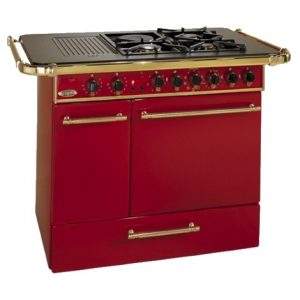 Cuisinière mixte Gaz électricité modèle LA CHÂTELAINE de GODIN - LAULHE IBOS 65