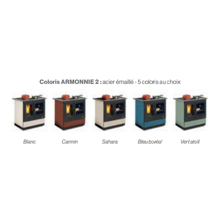 Coloris cuisiniere bois ARMONNIE 2 GODIN - Sarl LAULHE IBOS 65