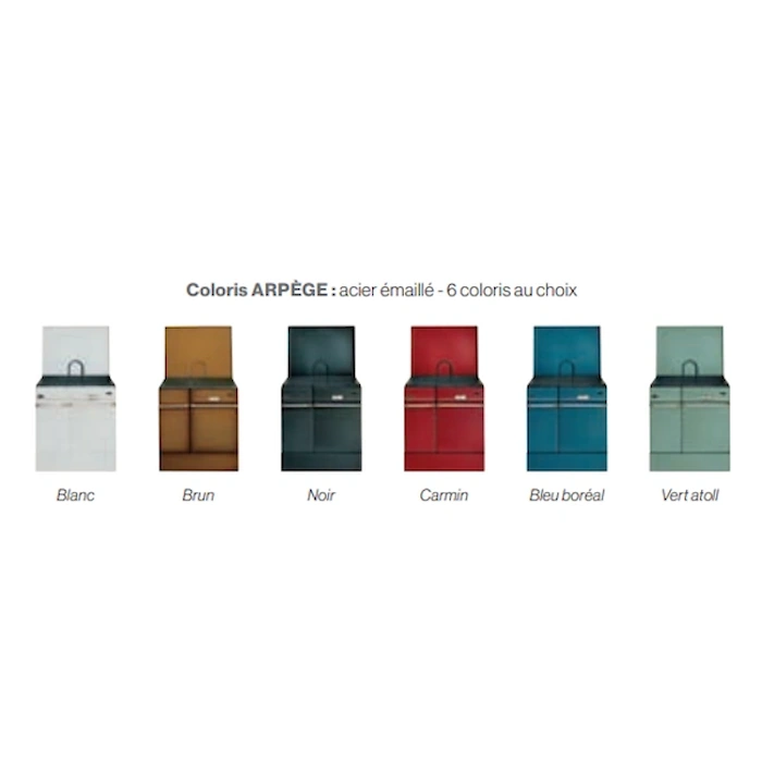 Coloris cuisiniere bois ARPEGE GODIN - Sarl LAULHE IBOS 65