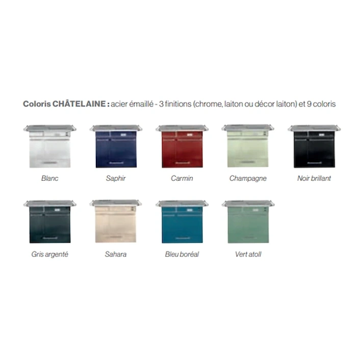 Coloris cuisiniere bois CHATELAINE GODIN - Sarl LAULHE IBOS 65