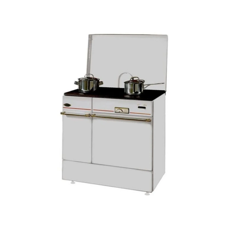 cuisiniere bois GODIN modele ARPEGE 75-cm Blanc REF 240162 - IBOS 65